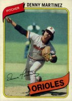 1980 Topps #10 Denny Martinez Baseball Card
