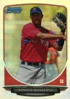 2013 Bowman Chrome Draft Picks & Prospects Top Prospects #TP-40 Xander Bogaerts Refractor Baseball Card