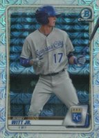 2020 Bowman Chrome Mega Box #BCP160 Bobby Witt Jr. Baseball Card
