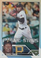 2023 Topps #285 Oneil Cruz Rainbow Foil Baseball Card