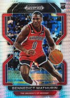 2022 Panini Prizm Draft Picks #57 Bennedict Mathurin Hyper Prizm Basketball Card
