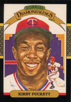 1987 Leaf #19 Kirby Puckett Diamond Kings Baseball Card