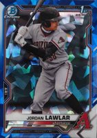 2021 Bowman Draft Chrome Sapphire Edition #BDC194 Jordan Lawlar Baseball Card