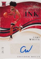 2019 Immaculate Collection Initiation Ink #INICBW Coby White Basketball Card