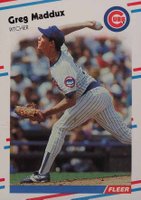 1988 Fleer #423 Greg Maddux Baseball Card