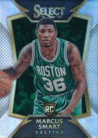 2014 Panini Select #83 Marcus Smart Silver Prizm Basketball Card