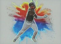 2020 Panini Prizm Color Blast #CB1 Fernando Tatis Jr. Baseball Card