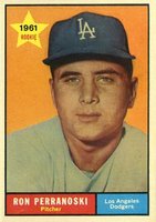 1961 Topps #525 Ron Perranoski Baseball Card