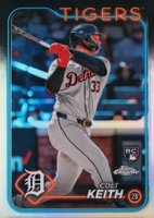 2024 Topps Chrome #2 Colt Keith Refractor Baseball Card