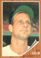 1962 Topps #564 Bob Grim Baseball Card