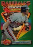 1993 Finest #97 Larry Walker Refractor Baseball Card