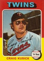 1975 Topps #297 Craig Kusick Baseball Card