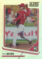 2018 Panini Chronicles Score #16 Shohei Ohtani Press Proof Baseball Card