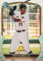 2023 Bowman Chrome Prospects #BCP134 Tony Blanco Jr. Lunar Glow Refractor Baseball Card
