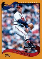 2002 Topps #390 Tom Glavine Baseball Card