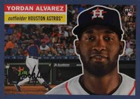 2020 Topps Choice #TC2 Yordan Alvarez Blue Baseball Card