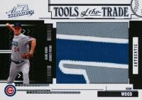 2005 Playoff Absolute Memorabilia Tools of the Trade Swatch Jumbo #TT49 Kerry Wood Prime-Black 1/1 Baseball Card