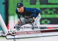 2017 Topps #244 Freddie Freeman Blue Jersey-All-Star Game 2017 Baseball Card