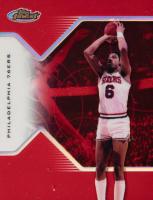 2004 Finest #149 Julius Erving Red Refractor Basketball Card