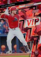 2025 Panini National Sports Collectors Convention VIP Gold #RC6 Dylan Crews Red Sparkle Baseball Card
