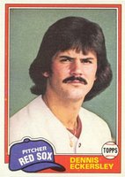 1981 Topps #620 Dennis Eckersley Baseball Card