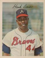 1967 Dexter Press Premiums # Hank Aaron Baseball Card