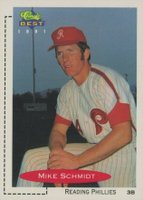 1991 Classic Best #1 Mike Schmidt Baseball Card