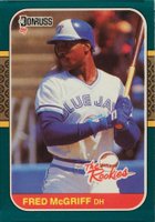 1987 Donruss Rookies #31 Fred McGriff Baseball Card