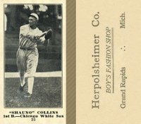 1916 Herpolsheimer Co. #35 Shauno Collins Baseball Card