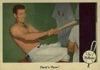 1959 Fleer Ted Williams #74 Here's How! Baseball Card