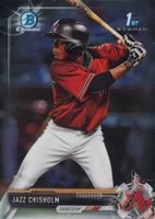 2017 Bowman Chrome Prospects #BCP207 Jazz Chisholm Baseball Card