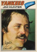 1977 O-Pee-Chee #10 Jim Hunter Baseball Card
