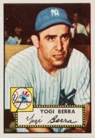 1952 Topps #191 Yogi Berra Baseball Card