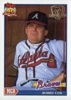 1991 Topps Desert Shield #759 Bobby Cox Baseball Card