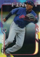 2014 Finest #81 Jose Ramirez Refractor Baseball Card