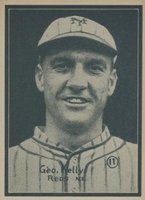 1931 Strip Card Hand Cut #11 George Kelly Reds Baseball Card