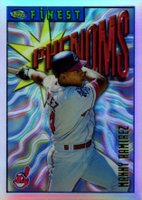 1996 Finest #95 Manny Ramirez Refractor Baseball Card