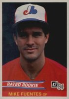 1984 Donruss #40 Mike Fuentes Baseball Card