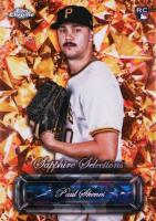 2024 Topps Chrome Sapphire Sapphire Selections #SS24 Paul Skenes Update-Gold Baseball Card