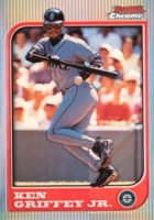 1997 Bowman Chrome #12 Ken Griffey Jr. Refractor Baseball Card