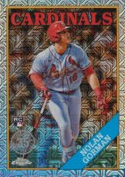 2023 Topps Silver Pack 1988 Chrome Promo #T88C90 Nolan Gorman Baseball Card