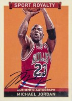 2009 Upper Deck Goudey Sport Royalty Autographs #MJ Michael Jordan Basketball Card
