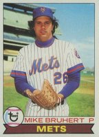 1979 Topps #172 Mike Bruhert Baseball Card