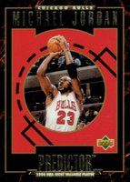 1995 Upper Deck Predictor MVP #R1 Michael Jordan Redemption Basketball Card