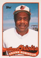 1989 Topps #774 Frank Robinson Baseball Card