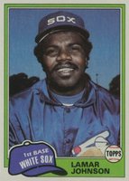 1981 Topps #589 Lamar Johnson Baseball Card
