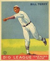 1933 Goudey #20 Bill Terry Baseball Card