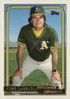 1992 Topps Gold #429 Tony La Russa Winner Baseball Card