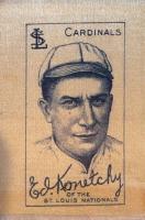 1910 White Silks # Edward Konetchy Baseball Card