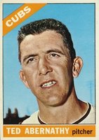1966 Topps #2 Ted Abernathy Baseball Card
